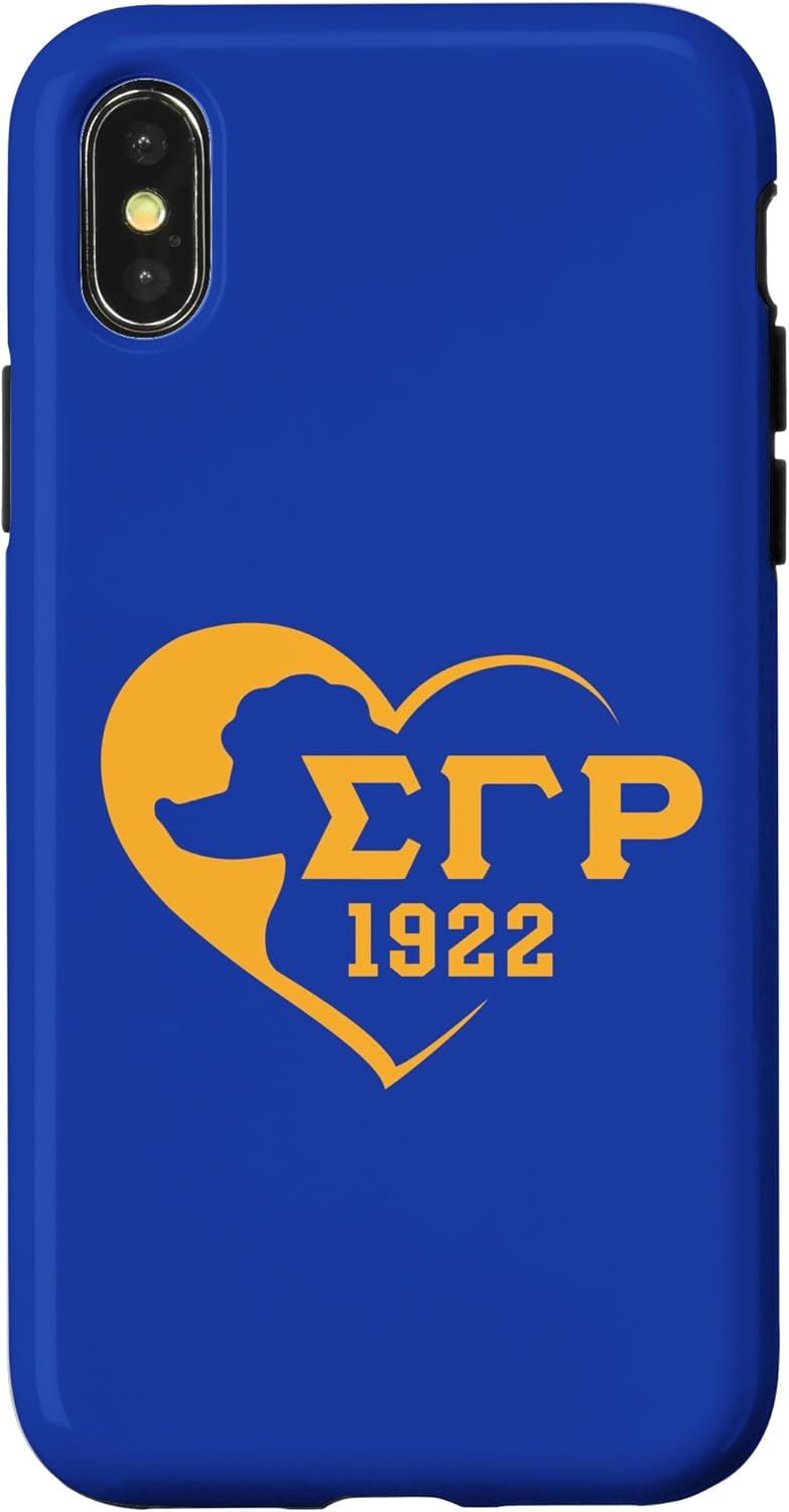 Sigma Gamma Rho Paraphernalia, Sigma Pretty Poodles Sorority Case for iPhone 12/12 Pro