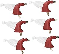 Vista 1 de 6pcs Billar Bolsillos Billar Mesa Accesorios Cuero Snooker Mesa Reemplazo Redes Bolsa Kit