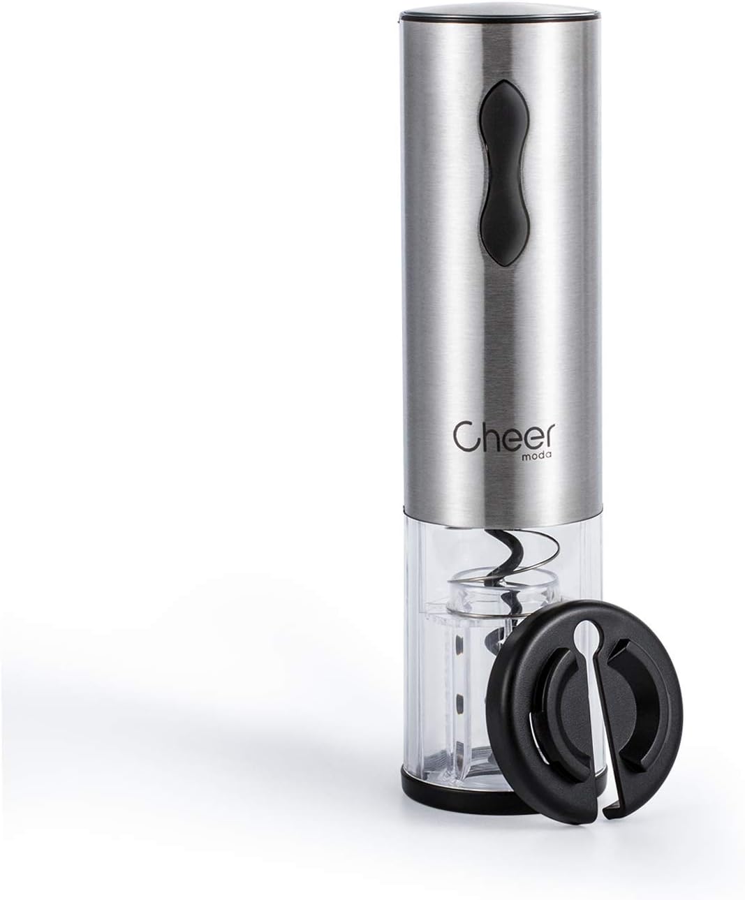 Electric Wine Opener, Stainless Steel Rechargeable Cordless Electric Corkscrew Wine Bottle Opener, Wine Accessories Holiday Gift Set Holiday Kit 7717-W102-013