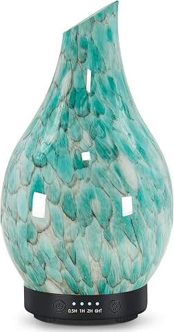 Aromatherapy Essential Oil Diffuser with 7 LED Colors and Auto Shut-Off