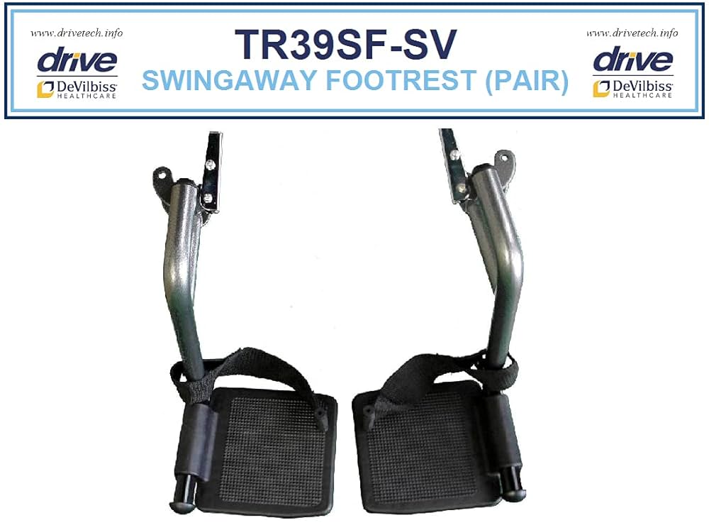 Amazon.com: Complete Medical Replacement Footrests for Drive