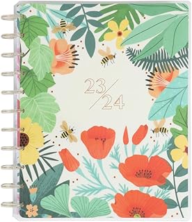 Happy Planner 2023 Daily Diary and Calendar, 18-Month Daily, Weekly, Monthly July 2023–Dec. 2024 Planner Diary, Vertical L...