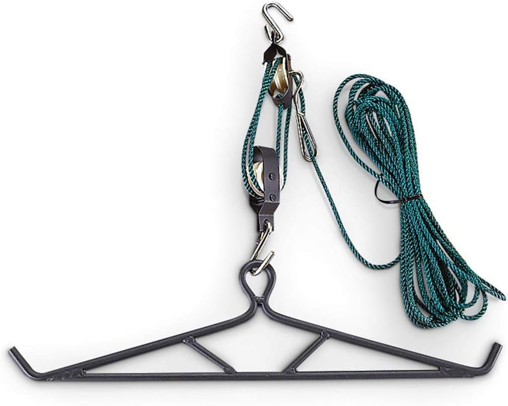 Guide Gear Deer Hoist Gambrel Hitch Lift System Pulley