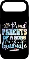 Vista 26 de Proud Parents of A Class of 2026 Graduate Graduation Case for iPhone XR