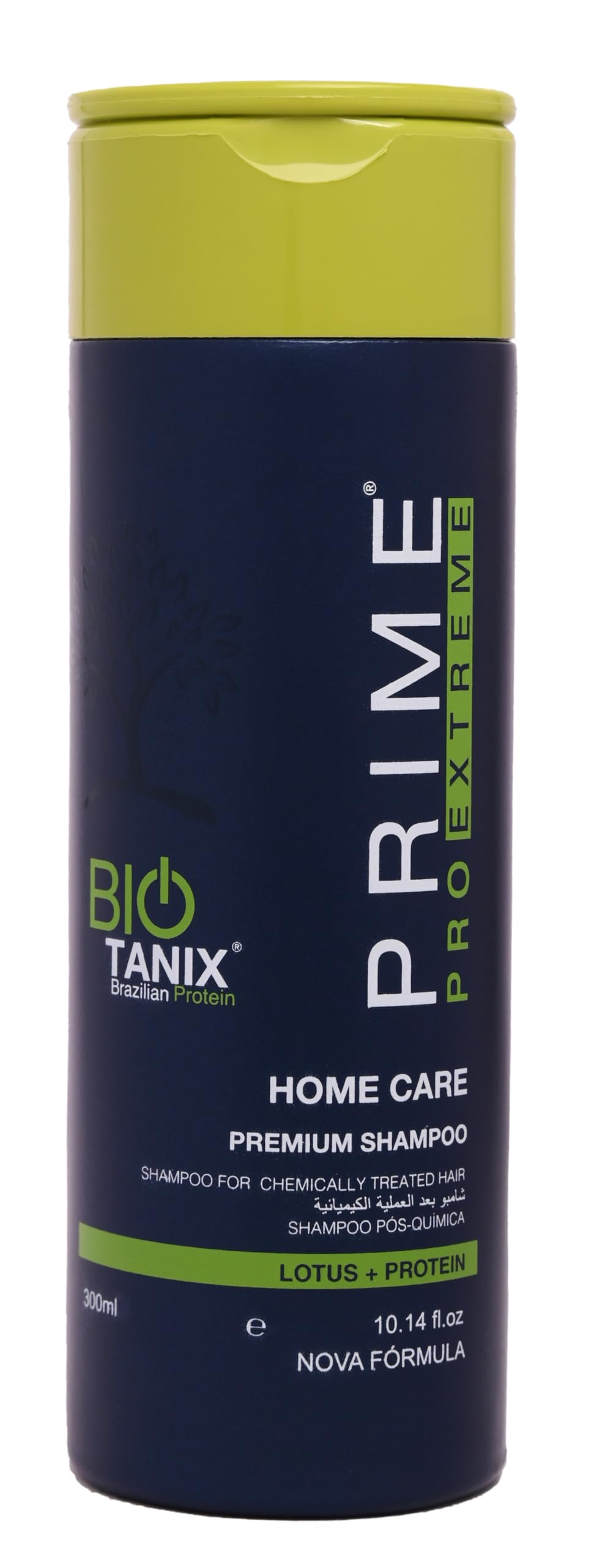 PRIME PRO EXTREME BIO TANIX Brazilian Protein Home Care Premium Shampoo For Chemically Treated Hair Lotus + Protein Hair Shampoo For Women/Men, 300 Millilitre