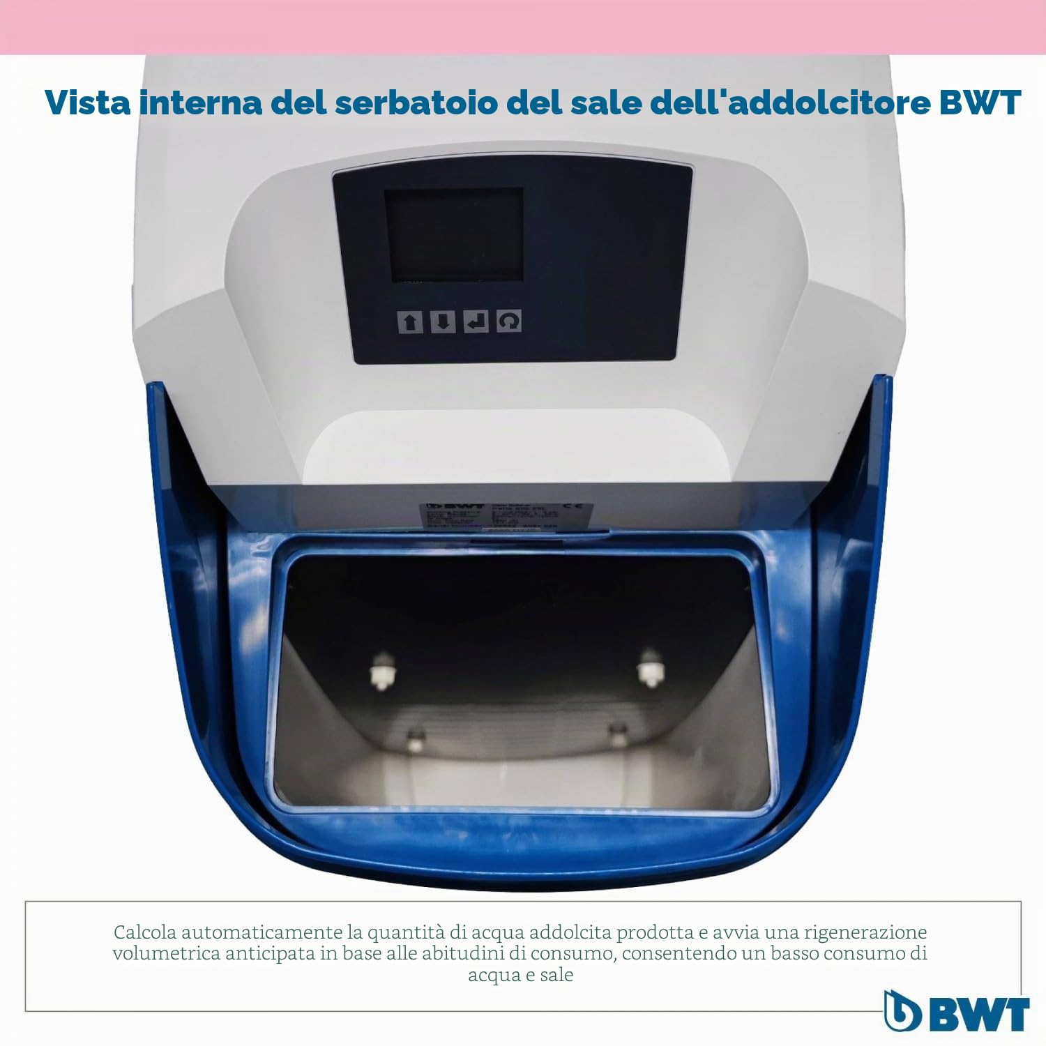Addolcitore D'acqua Bwt Perla Silk L 20l Volumetrico Anticipato - 1-6 Persone