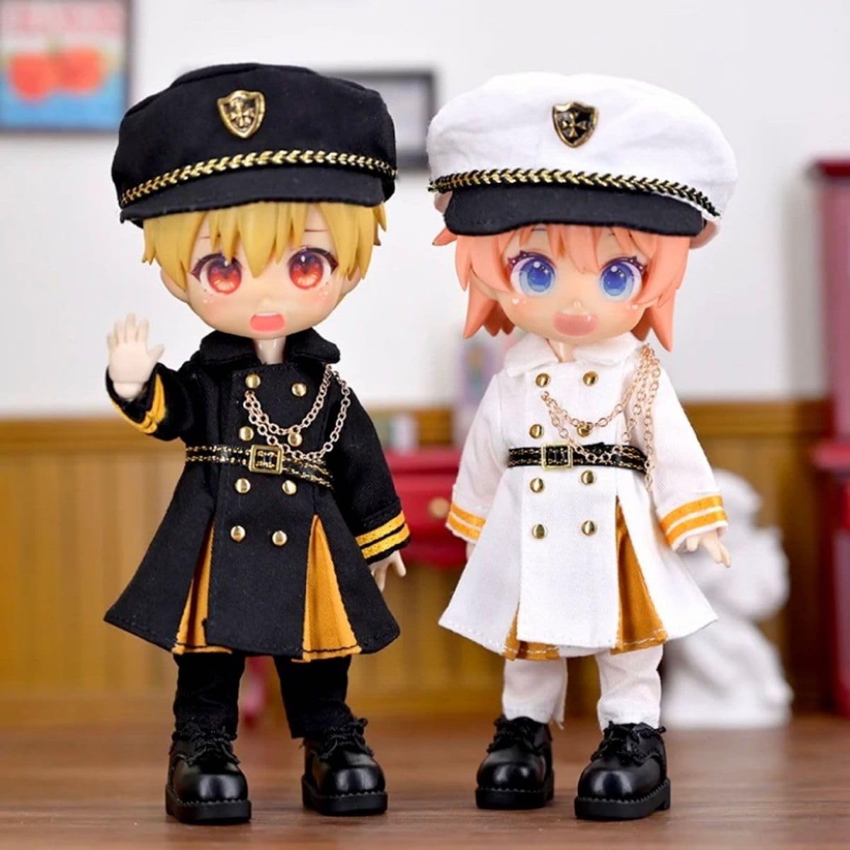 Amazon.co.jp: オビツ11 軍服 セット 白 どーる ジャケット パンツ