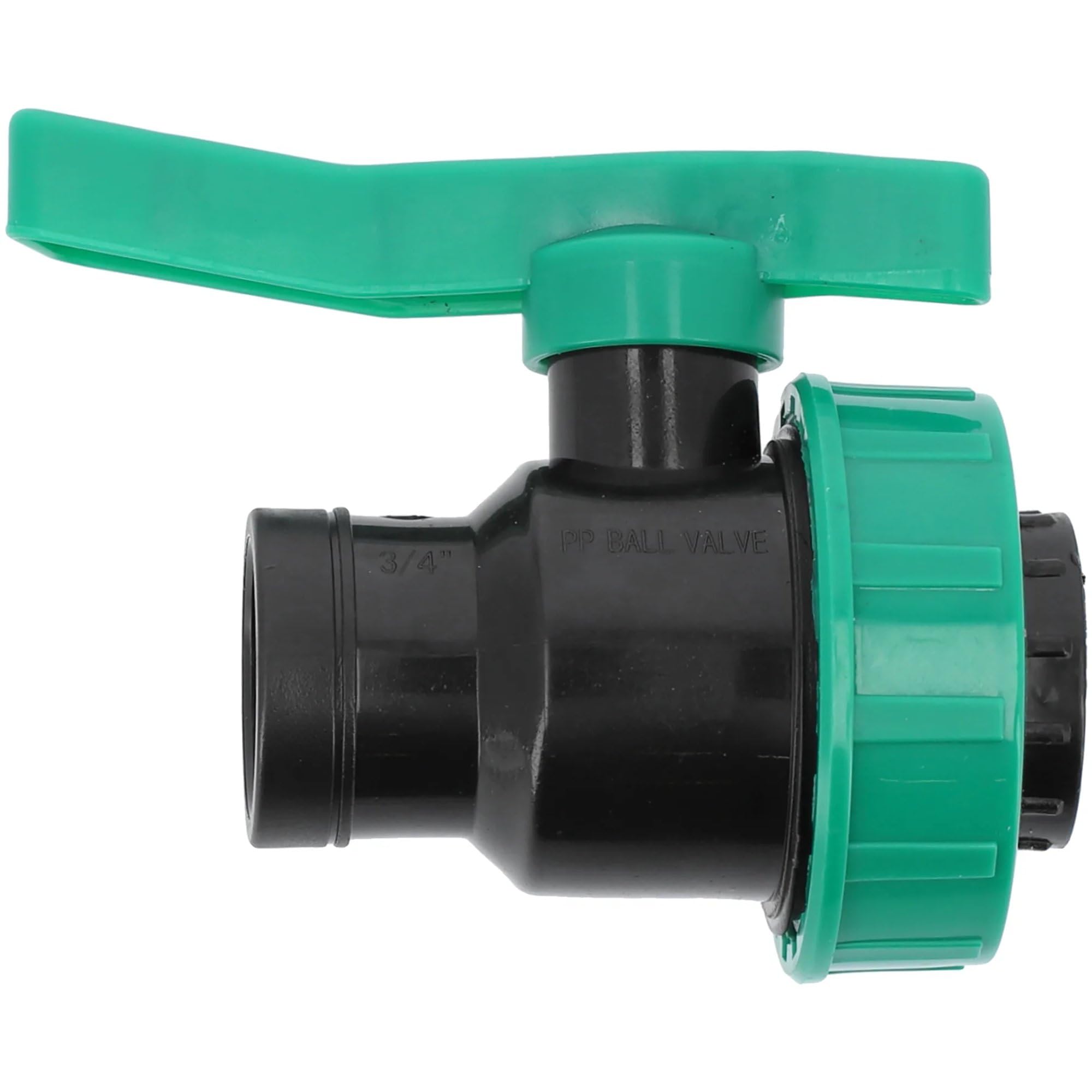 Mamuth Wild Nature Pp 3/4 Inch Water Check Ball Valve & Clamp - High Pressure Valve With Internal Thread, Durable & Uv-Resistant