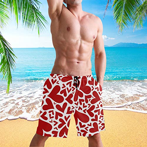visesunny Mens Funny Swim Trunks Quick Dry Beachwear Sports Running Swim Board Shorts Mesh Lining4