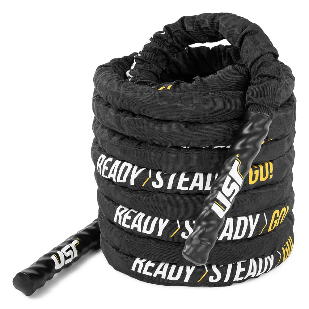 USR CF9C Kılıflı Plastik Crossfit Halatı 9 m.