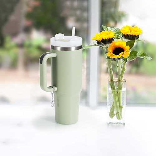 Miniatura 6 de MOTAIN Accesorios para Stanley Cup,Nombre Id Letra Mango Charm para Stanley Tumbler(S)