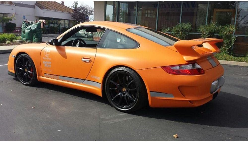 Averry SW900 Matte Orange | 321-O | Vinyl CAR WRAP Film (5ft x 50ft (250 Sq/ft)) w/Free-Style-It Pro-Wrapping Glove