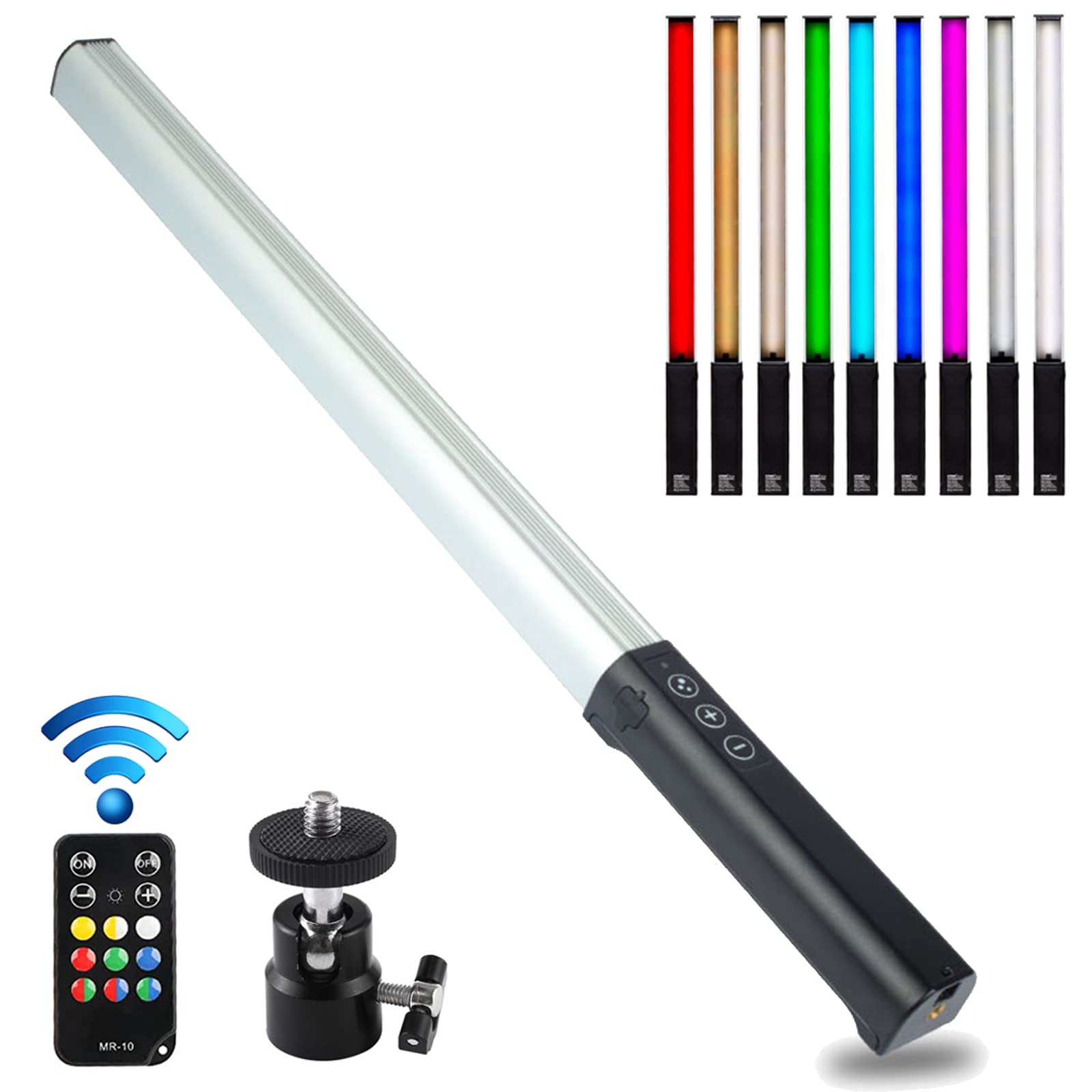 Buy RGB Handheld LED Video Light Stick Dimmable Photography Tube Light
