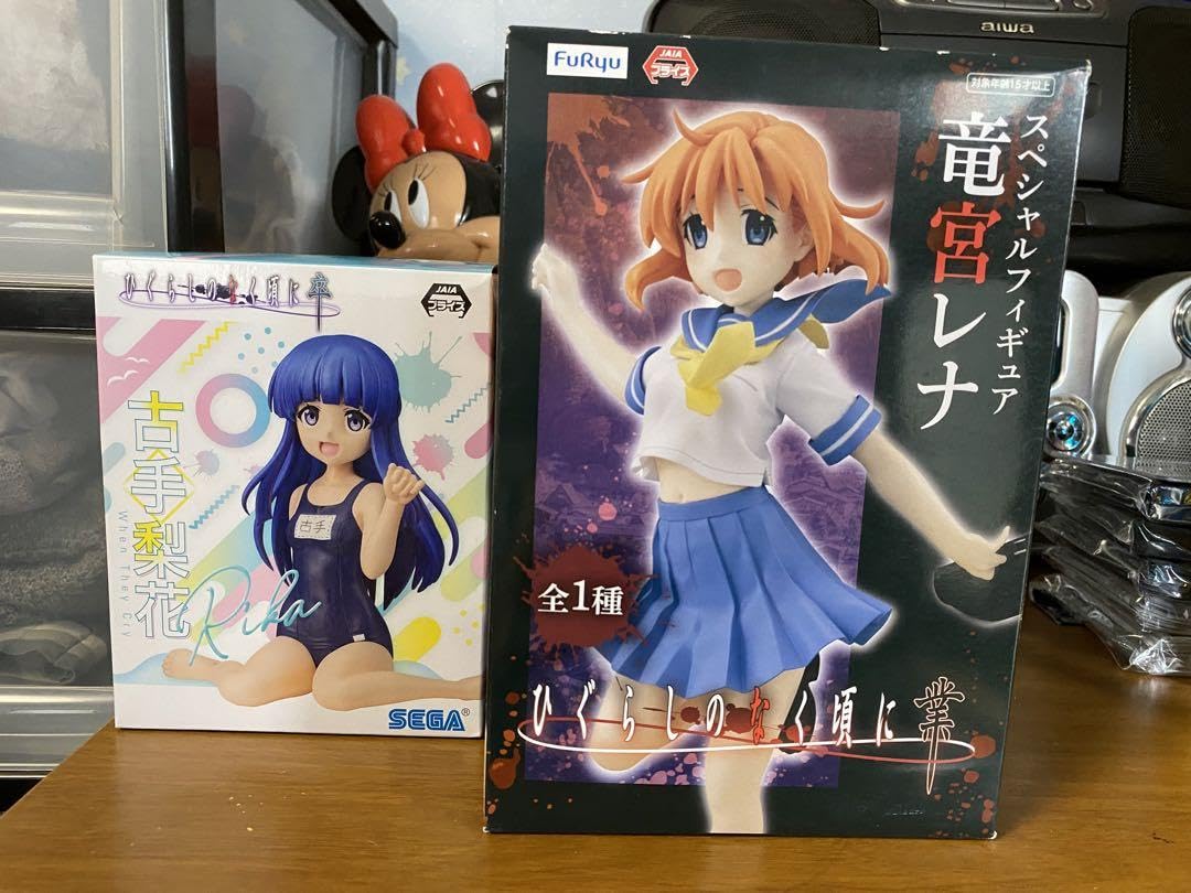 ひぐらしのなく頃に 古手 梨花 竜宮 レナ フィギュア Amazon.co.jp: ひぐらしのなく頃に 古手梨花 龍宮レナ フィギュア