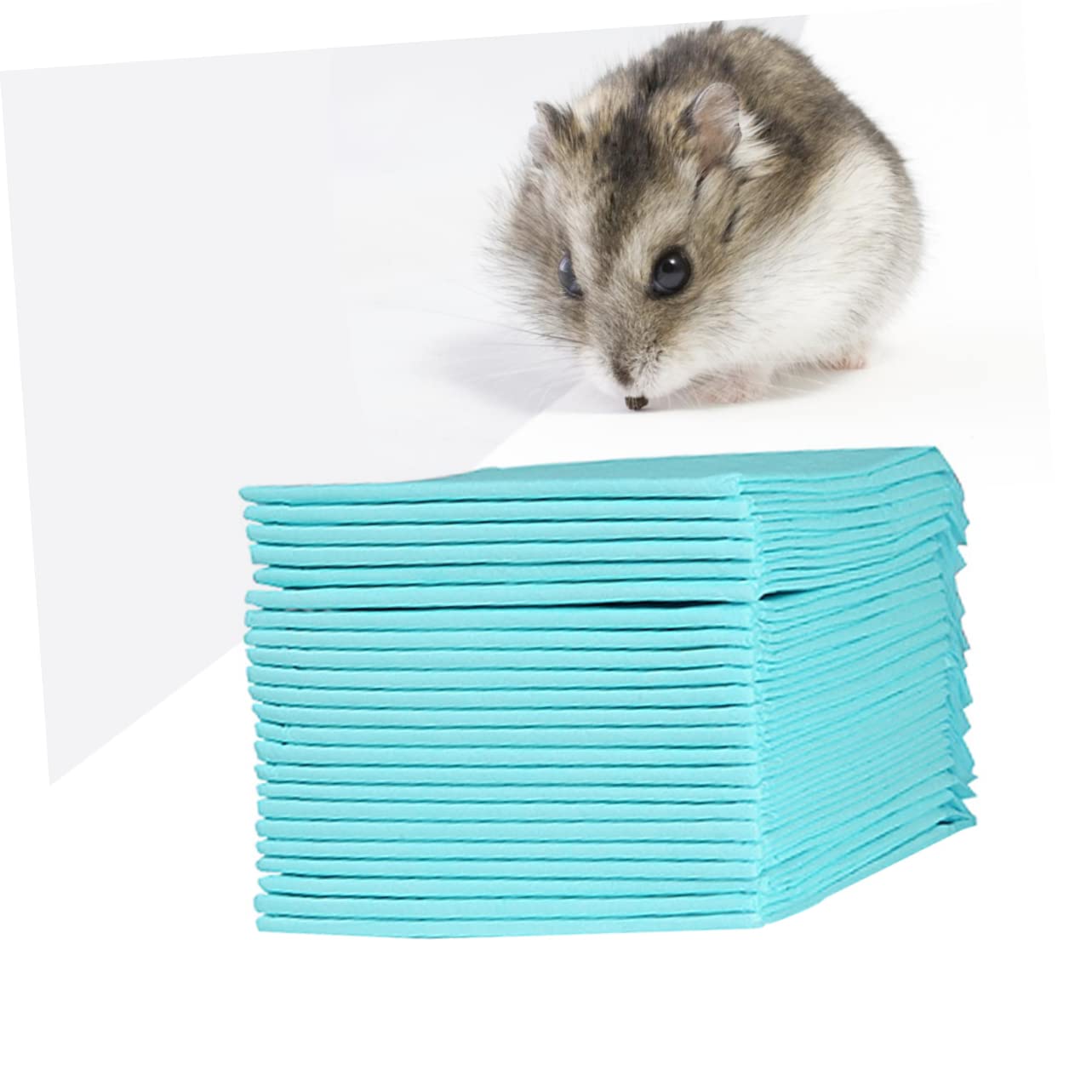 VICASKY Haustier PIPI Pads Größe S 33x45 cm 100 Stück PVC Material Saugfähige Unterlage für Welpen und Kleine Hunde im Haustierkäfig oder Auto Zufällige Farbe