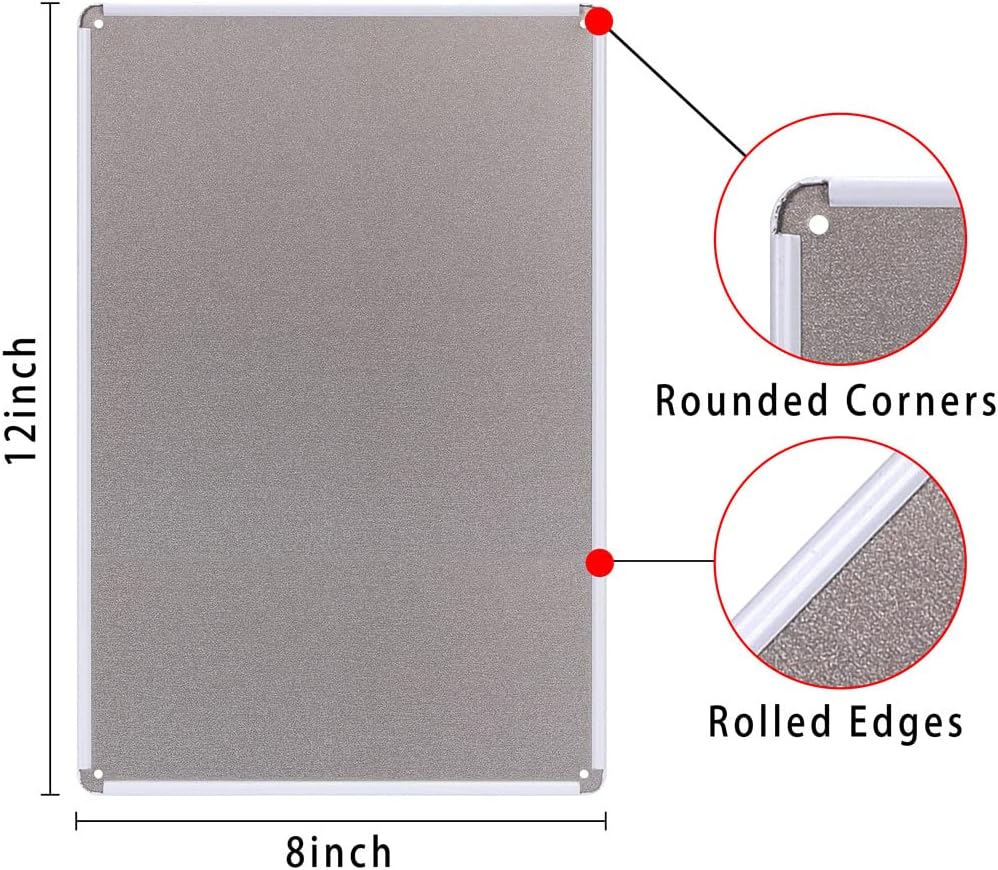 Tin Sign For 8 x 12 Metal Sign - Vintage Look Country Roads Take Me Home - Image 3