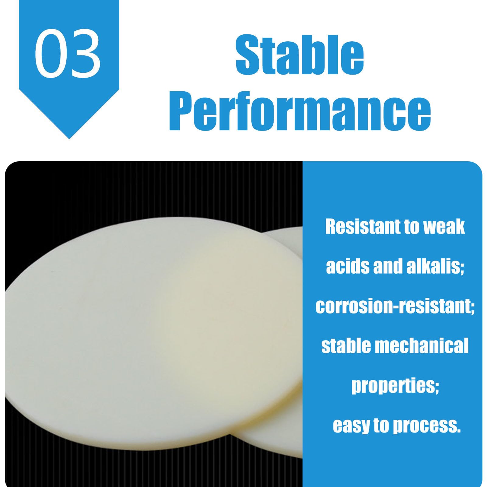 Fogli di Plastica ABS Lastra di Plastica ABS Beige Girare 20Cm