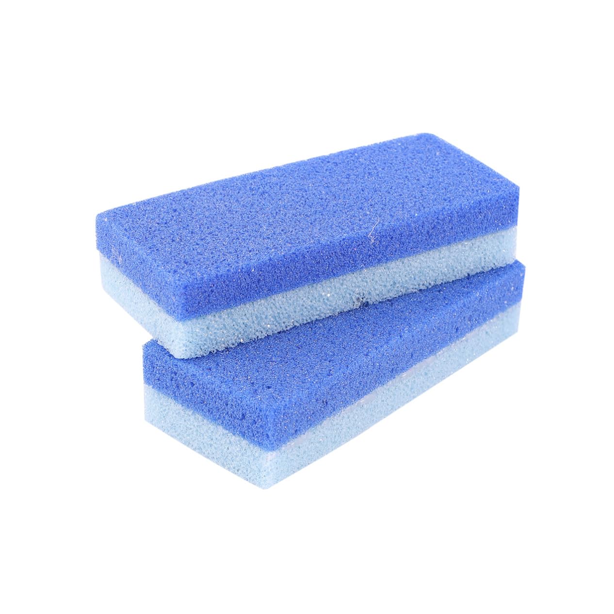 Pierre à Aiguiser Pieds en Pu, Lot de 2, Bleu