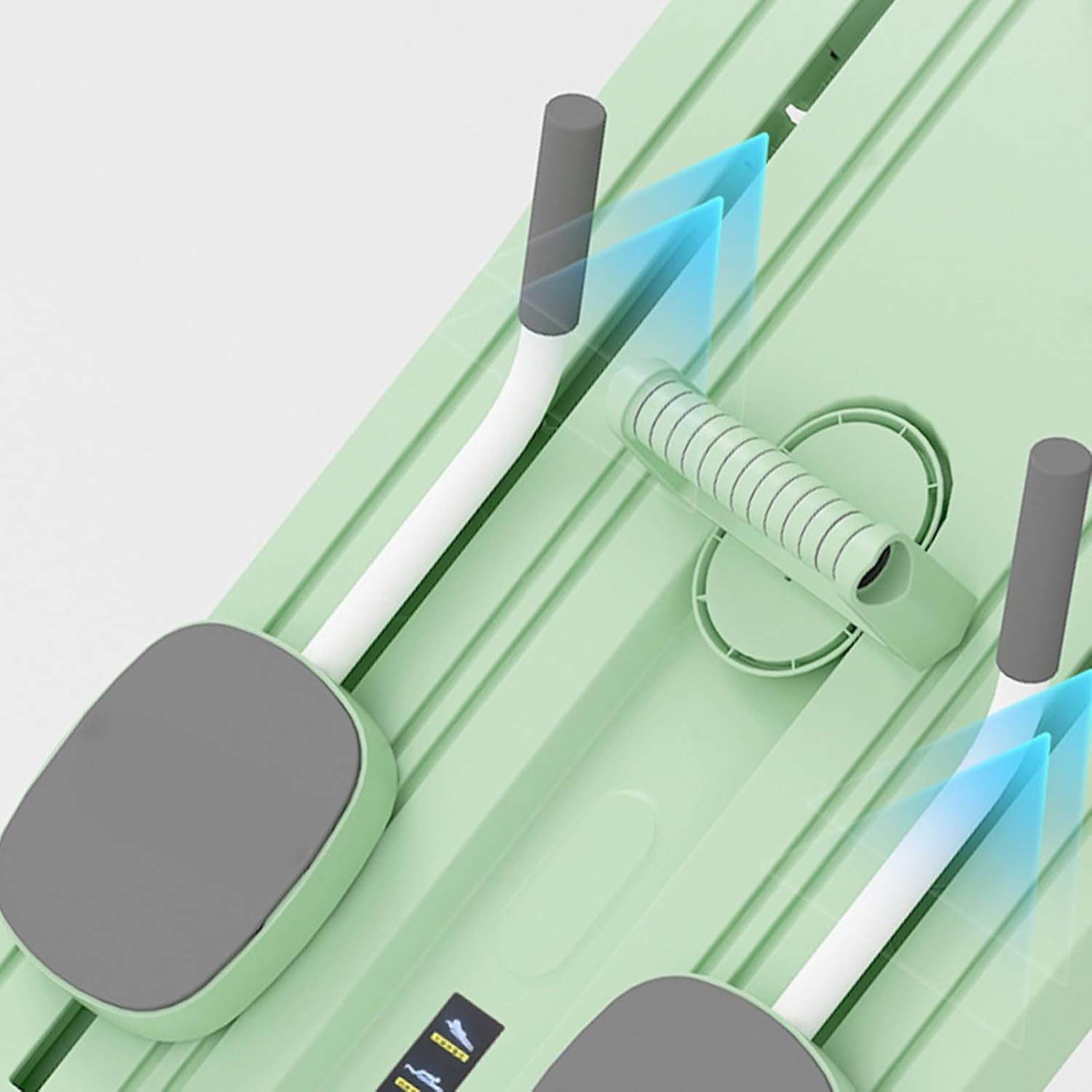 Gcerfby ピラティスマシン - ピラティススライド腹筋エクササイズボード - 体幹強化ホームジム用全身ワークアウトエクササイズ