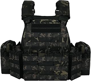FABROX Combat camouflage amphibious tactical vest outdoor military fan tactical vest