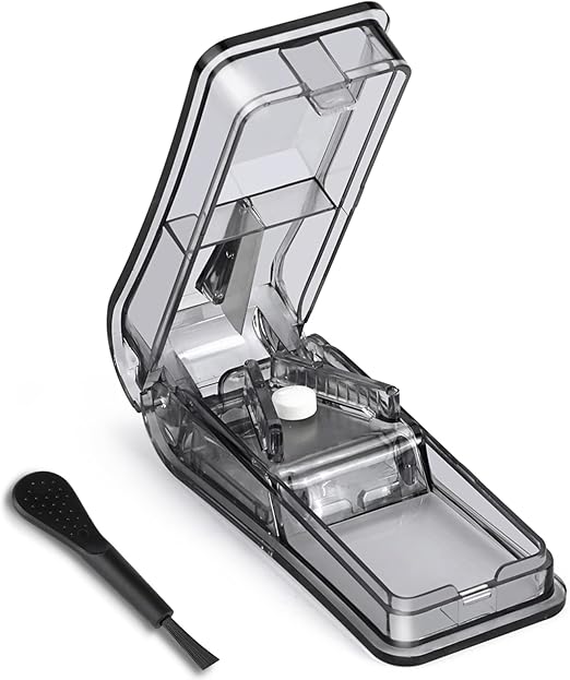 Opret Pill Cutter, Pill Splitter with Blade for Small Pills Large Pills