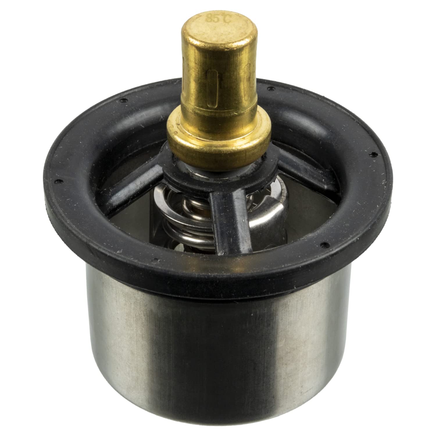 febi bilstein Thermostat 173719 – 1 Stück, Ø72,9 mm, Öffnungstemperatur 85 °C (Made in Germany)