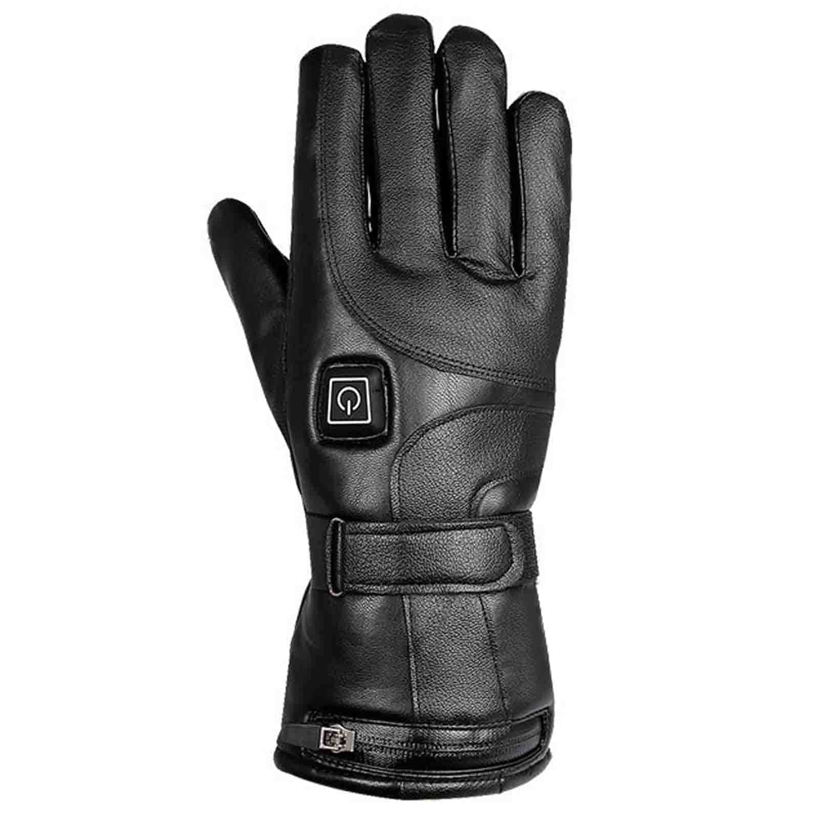 Gants chauffants mixtes pour hommes et femmes doublures d'hiver