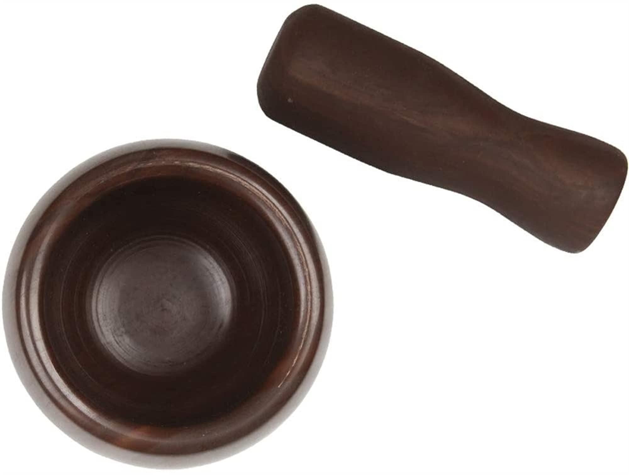Mörser- und Stößel-Set, Guacamole-Schüssel aus poliertem Naturmarmor, Mühle und Zerkleinerer