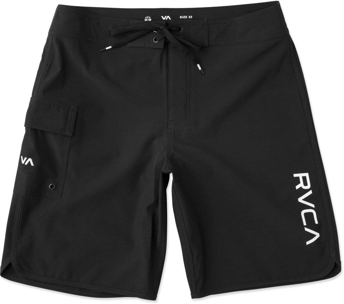 RVCA Men's Standard 4 Way Stretch 18" Outseam Eastern Swim Trunk