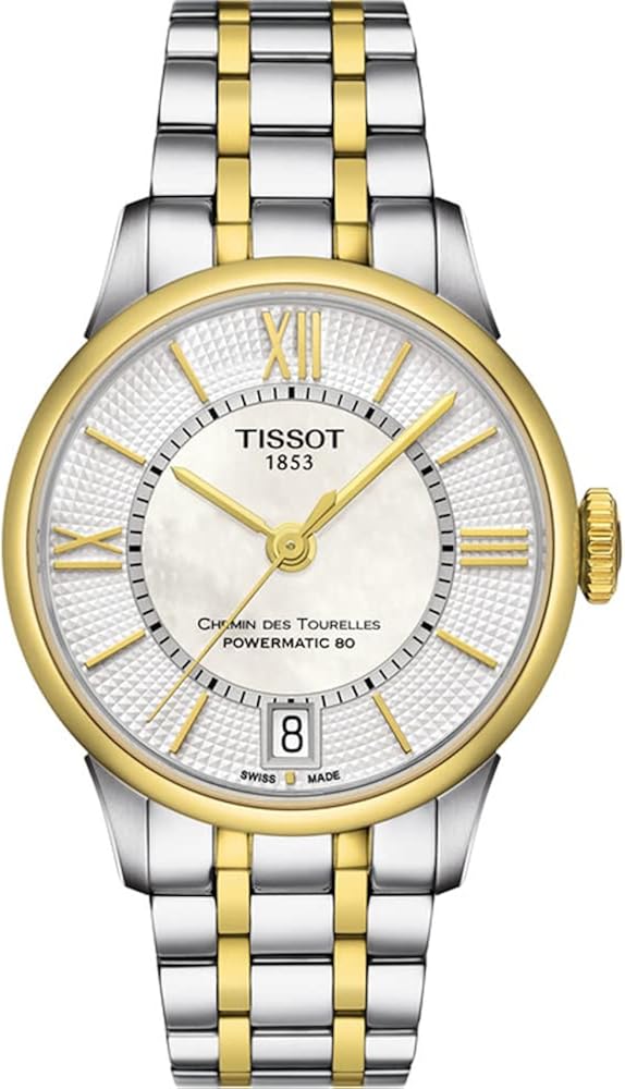 Tissot Orologio Analogico Automatico Svizzero Donna con Cinturino in Acciaio Inossidabile T0992072211800 Tissot Orologio Analogico Automatico Svizzero Donna con Cinturino in Acciaio Inossidabile T0992072211800