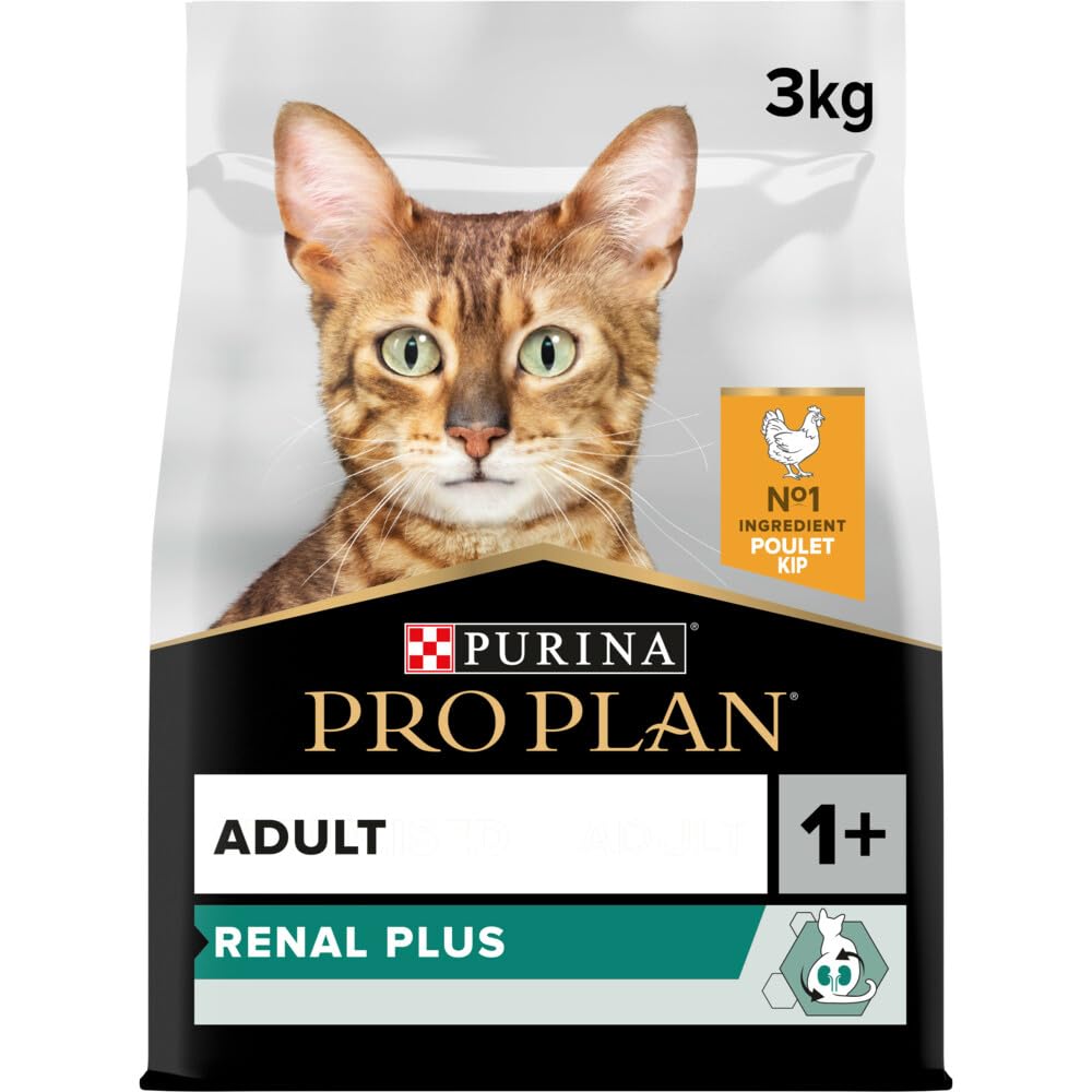 PRO PLAN Adult 1+ Renal Plus Chicken Dry Cat Food 3kg