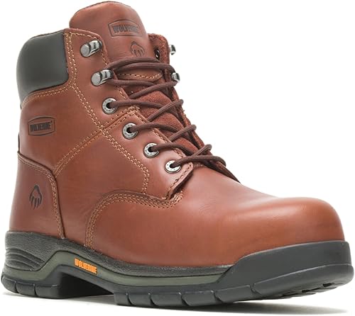 Miniatura 2 de Wolverine Mens Harrison Lace Up 6 Inch Work Boot