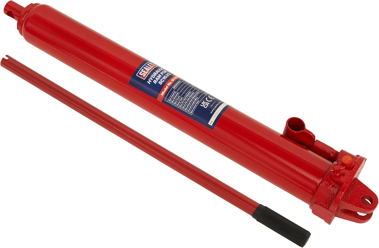 Sealey Hydraulic Ram SC10.V3-E with operating handle
