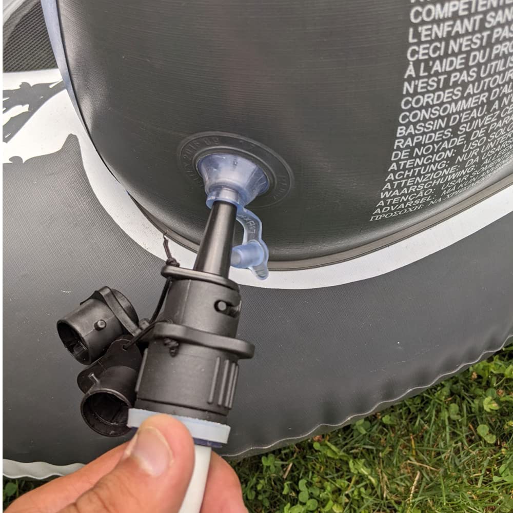 Schlauchboot Pumpenadapter Ventil Luftventil Adapter Zubehör Beiboot