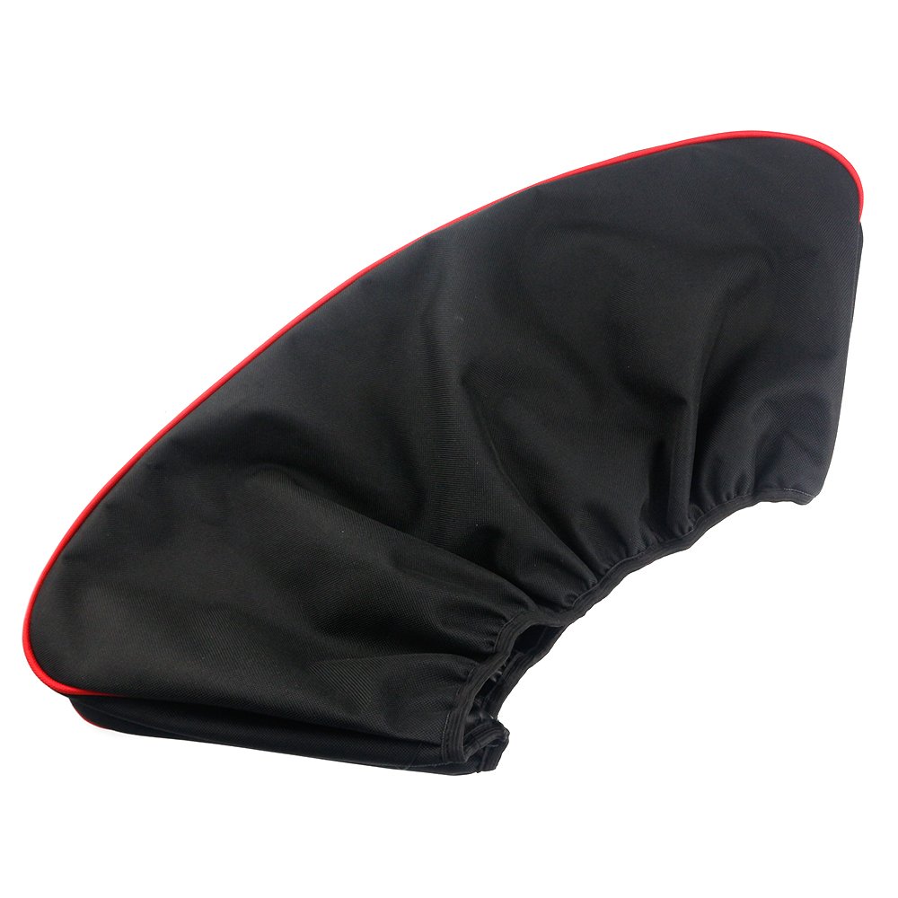 Copertura del verricello - Materiale Deluxe 600D Copertura di Winch, protezione impermeabile dell'anello impermeabile adatto ad 8.500-17.500 sterline di capacità di Winches (Stripe rosso Bordo)