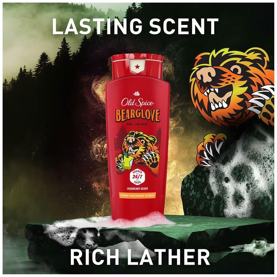 Amazon | OLD SPICE (オールドスパイス) BODY WASH BEARGLOVE 16oz