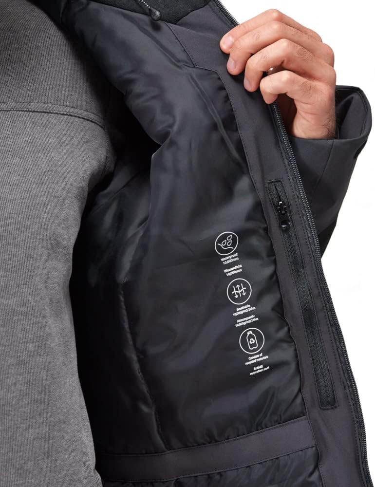 Regatta Men's Highton Stretch Padded Jacket, Black, XXL