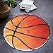 Unbekannt Fußball/Basketball Muster Teppich Schlafzimmer am Bett rund Matte Rutschfester Computer Stuhl Drehstuhl Kinderzimmer Teppich (Farbe : 2)