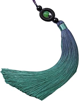 Elegant Polyester Taiji Swords Tassels for Martial Arts and Cultural Decoration Decorative Luck Beads Fringe Pendant