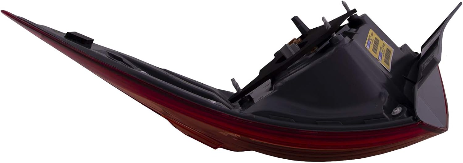 HEADLIGHTSDEPOT CAPA Certified Tail Light Outer Body Mounted Compatible With Toyota Corolla 2017-2019 E L LE ECO Models Includes Right Passenger Side Tail Light