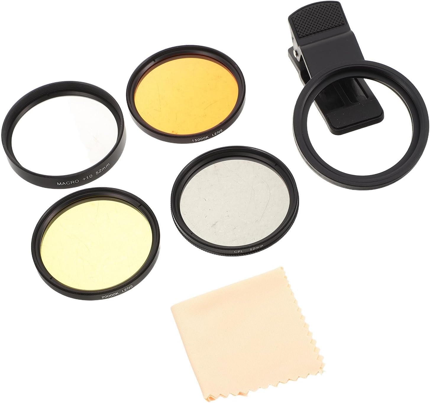 Phone Camera Lens Filter Kit 4 in 1 Polarizing Glass
