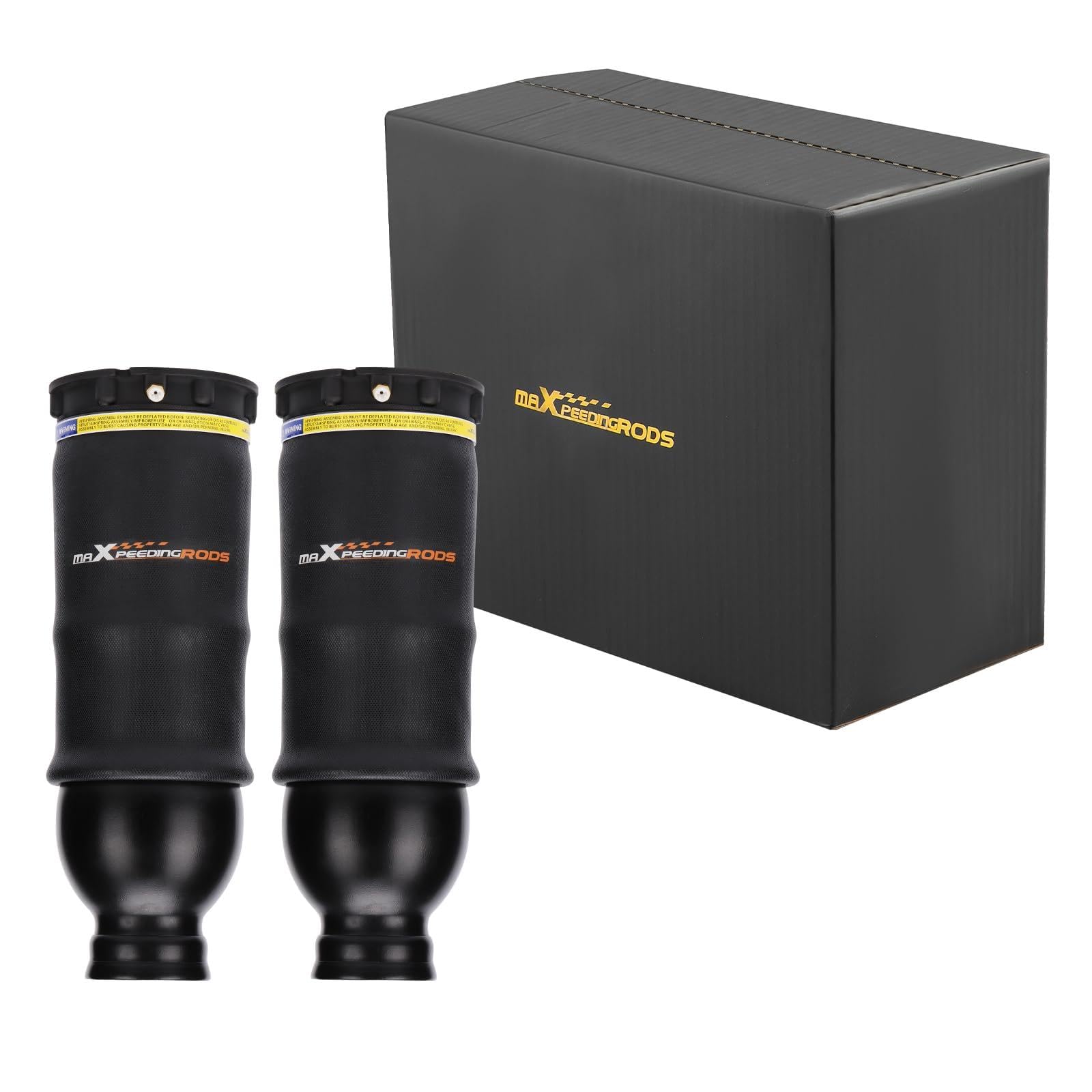 maXpeedingrods 2Pcs Luftfeder Federbalg Vorne Links + Rechts für Audi