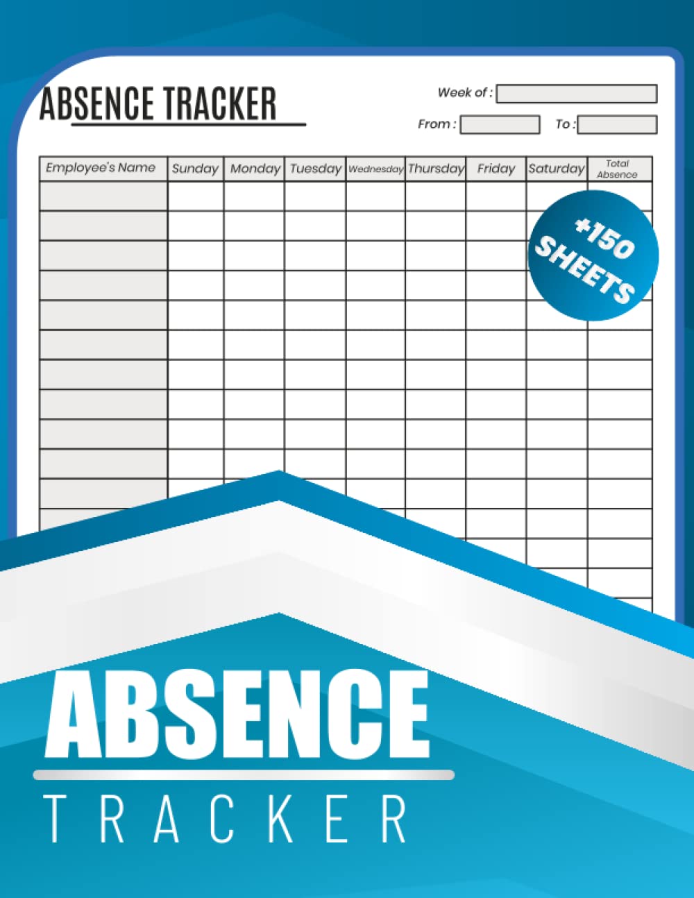 Amazon.com: Employee Absence Tracker: Daily Employee Absentee Log Book ...