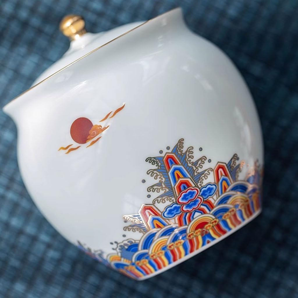 LYGSWDB Słoik na cukier Słoik na herbatę Zamknię słoik Ceramiczny pojemnik na herbatę Pu'er Słoik na herbatę Domowa stodoła na herbatę do serwowania mielonej kawy, herbaty, cukru, soli i innych