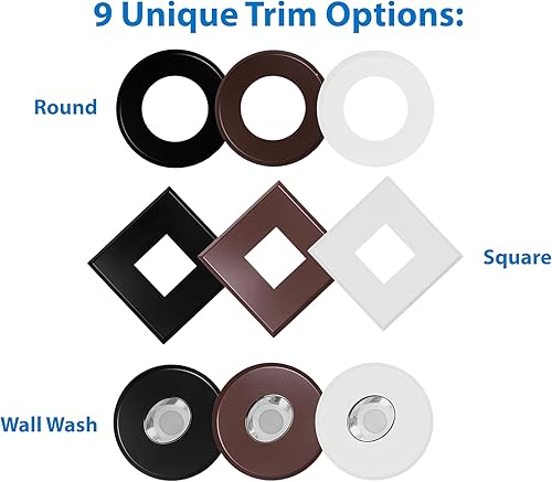 Miniatura 5 de NICOR Lighting DLFv4 SureFit DLF4S120SWH - Foco empotrado LED de 5 pulgadas con borde redondo blanco