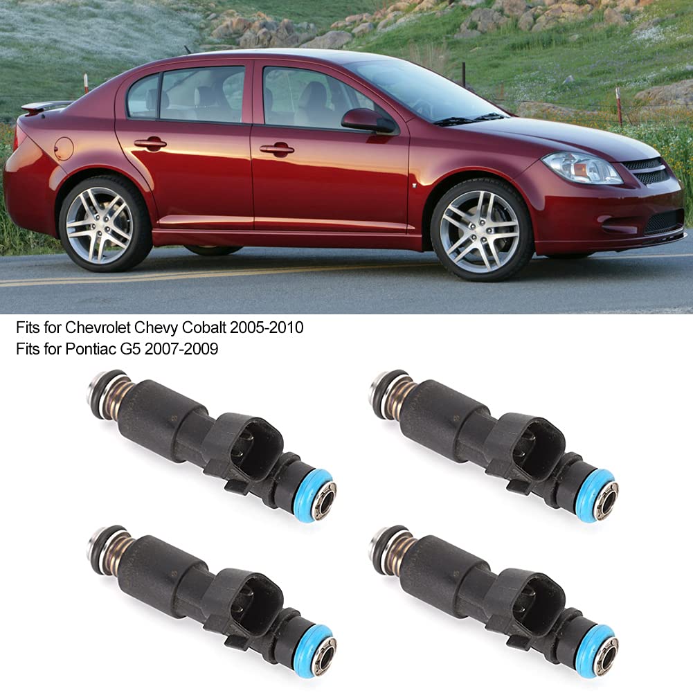 4PCS Paliwa Olejowe Dysza 12582219 Pasuje do Chevroleta Chevy Cobalt 2005-2010