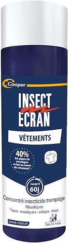 Traitement anti-tique pour vêtements (perméthrine)