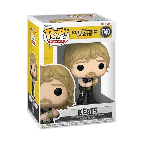 Funko POP! Movies: Electric State - Keats - Figura in Vinile da Collezione - Idea Regalo - Merchandising Ufficiale - Giocattoli per Bambini e Adulti - Movies Fans - Figura per i Collezionisti