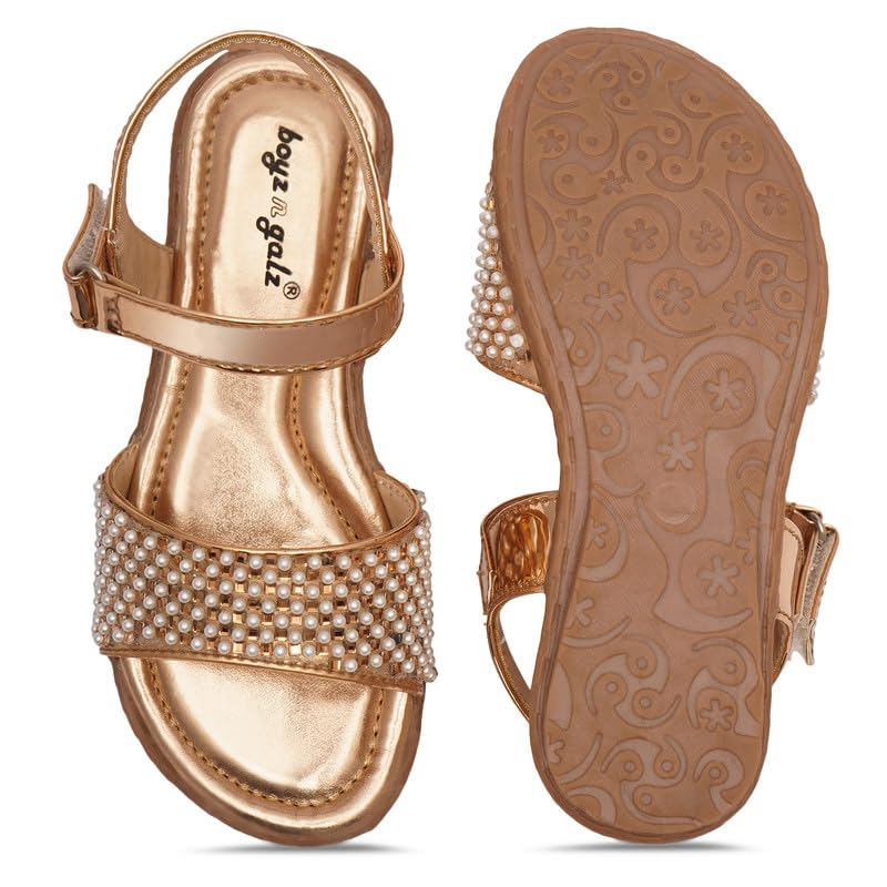 Image of SANDALS Kids - Footwear For Girls Comfortable Casual & Function | PU - Material |Design - BG5401| Closure- Velcro