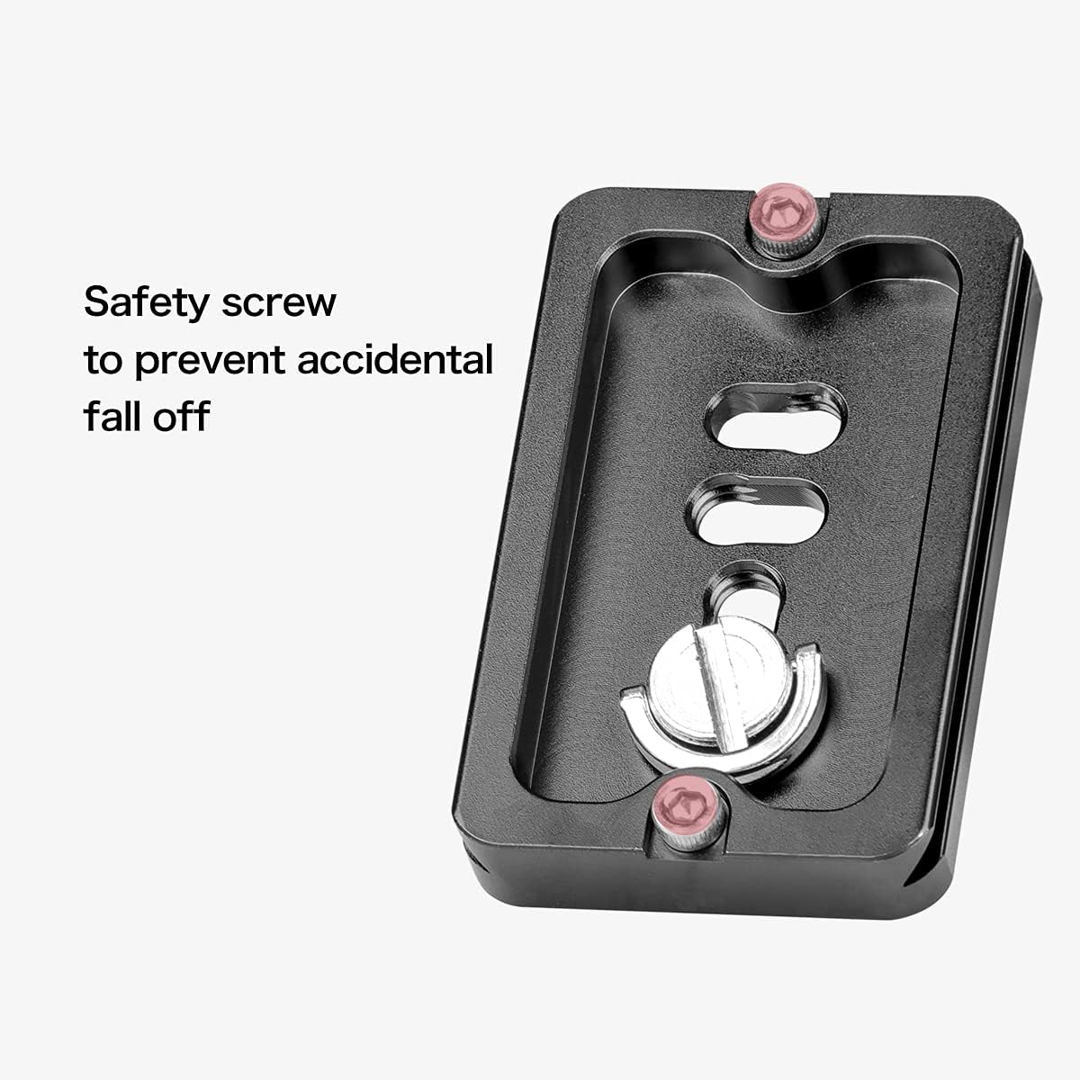 koolehaoda 60mm Universal Quick Release Plate with 1/4 inch Screw compatible with Arca Swiss QR Clamp,for Camera,Tripod Ballhead - Image 4